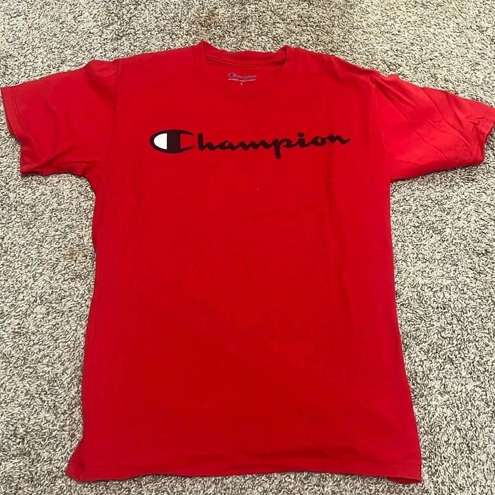 Men’s Red Champion Shirt
